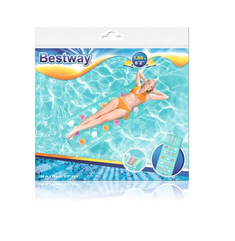 Čiužinys 188 71cm BESTWAY Mėlyna