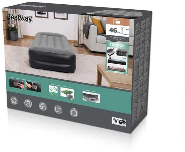 Pripučiamas čiužinys BESTWAY 613-67401 97x191x46cm