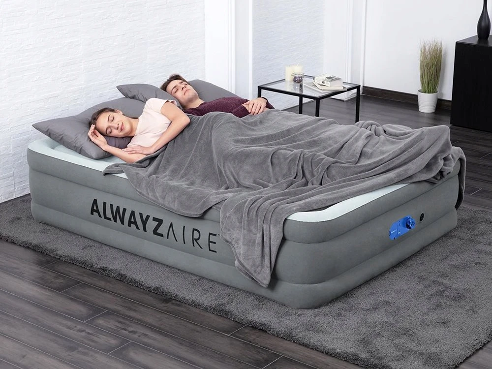 Bestway Pripučiama lova AlwayzAire, pilka, 203x152x46cm, dvivietė