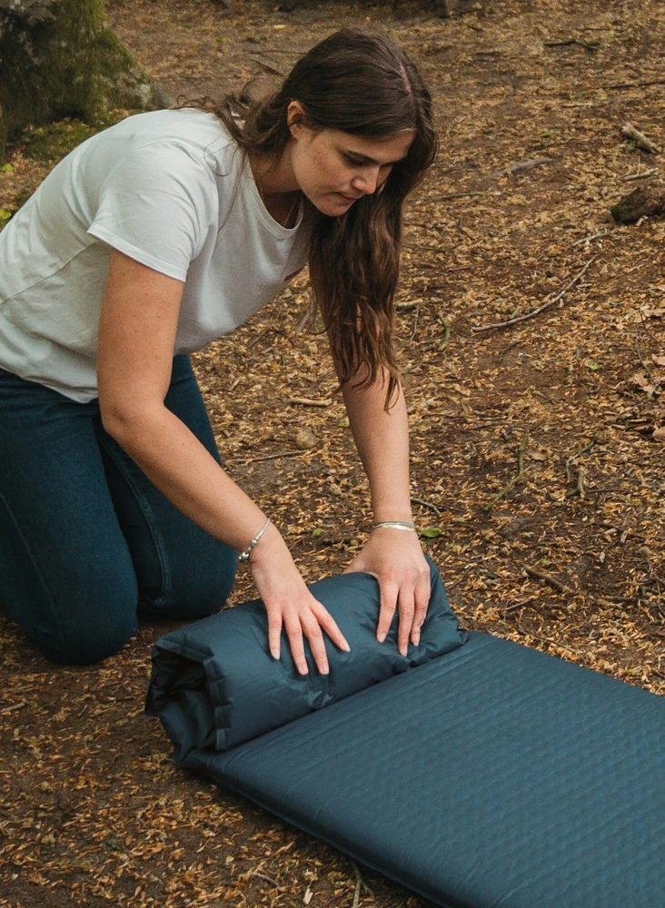Pripučiamas čiužinys Easy Camp Mat Compact Single, 182x51x3.8 cm