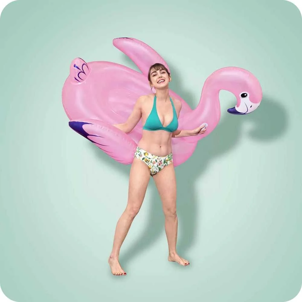 Bestway didelis pripučiamas flamingas 41475