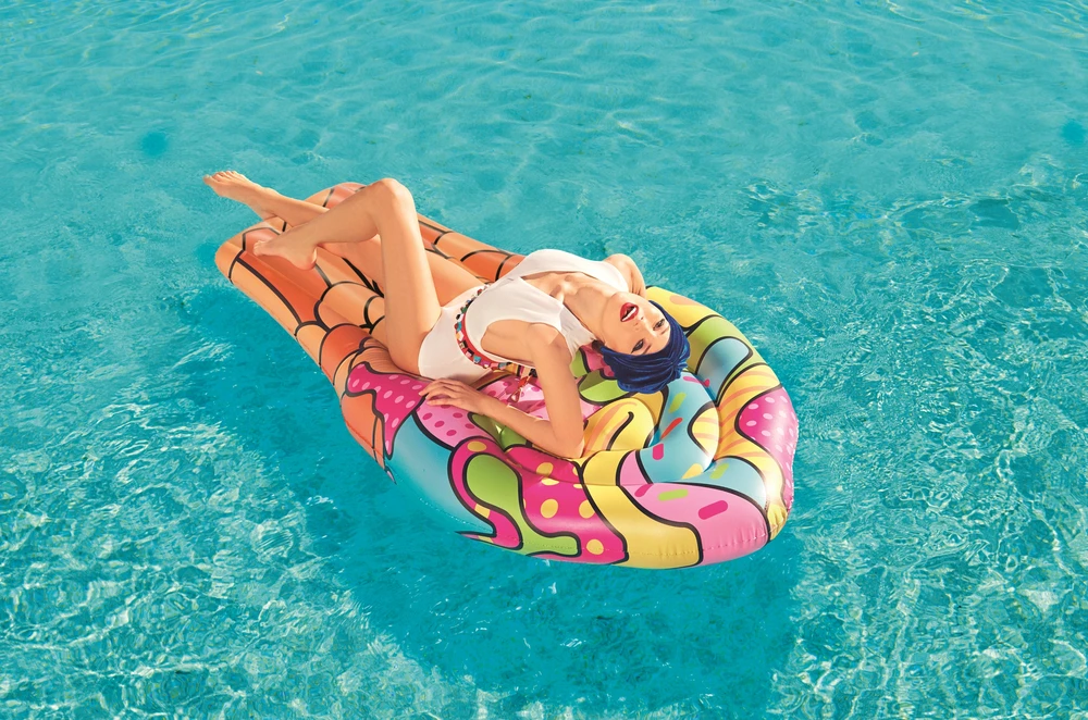 BESTWAY pripučiamas čiužinys Ledai POP 1.88mx 95cm, 43185