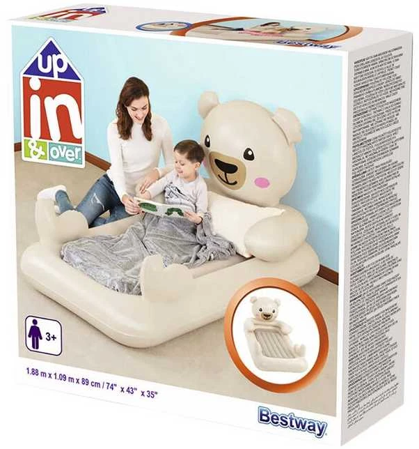 Pripučiamas čiužinys vaikams Teddy Bear Bestway 188x109x89cm