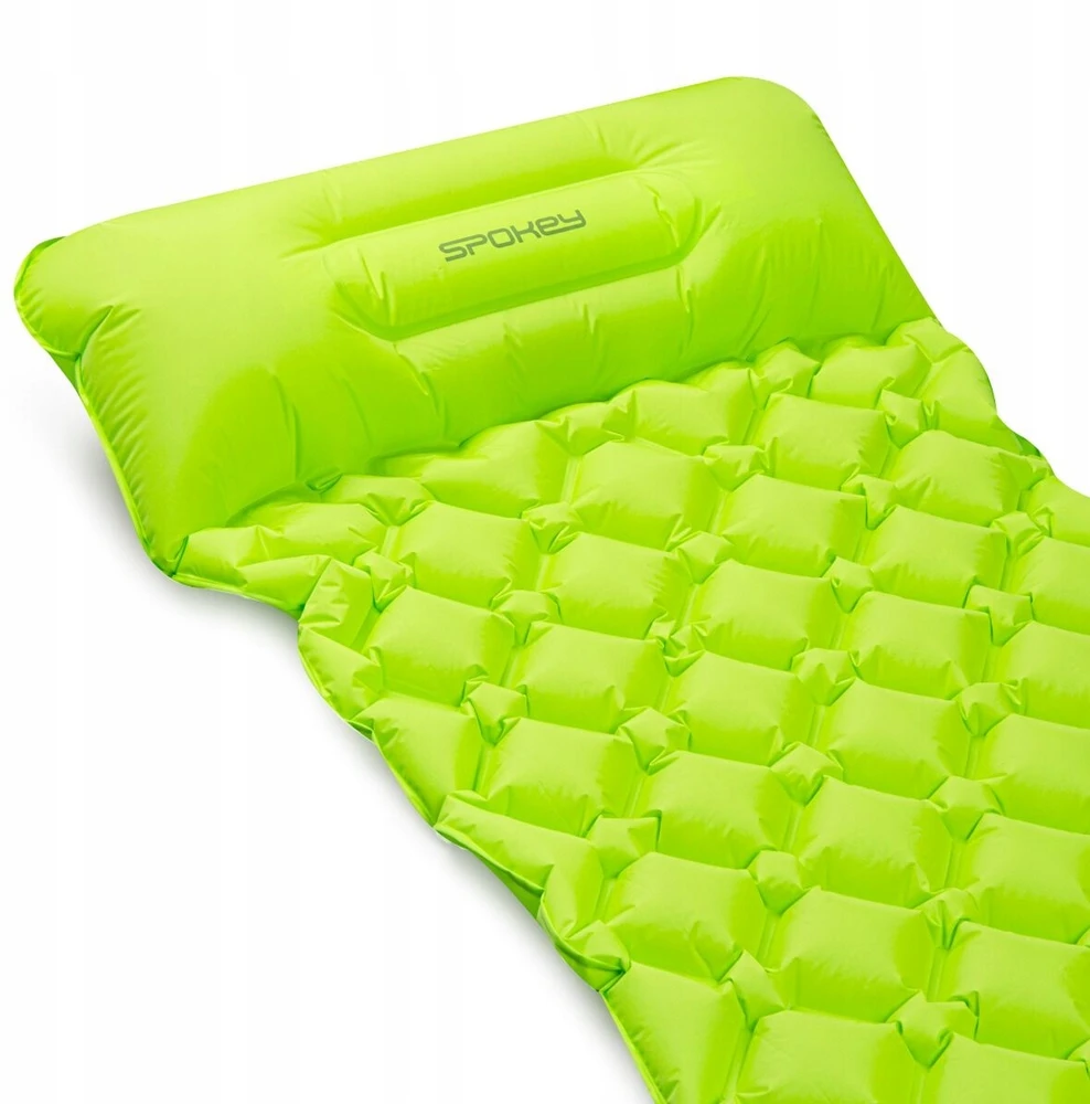 Čiužinys Ypač lengvas turistinis kilimėlis Spokey Air Bed, žalias