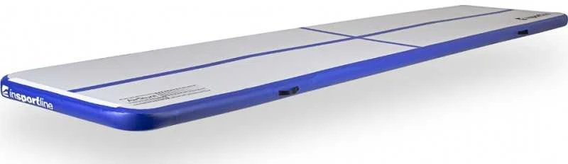 Pripučiamas gimnastikos kilimėlis inSPORTline Airstunt 500 x 100 x 10 cm, baltas