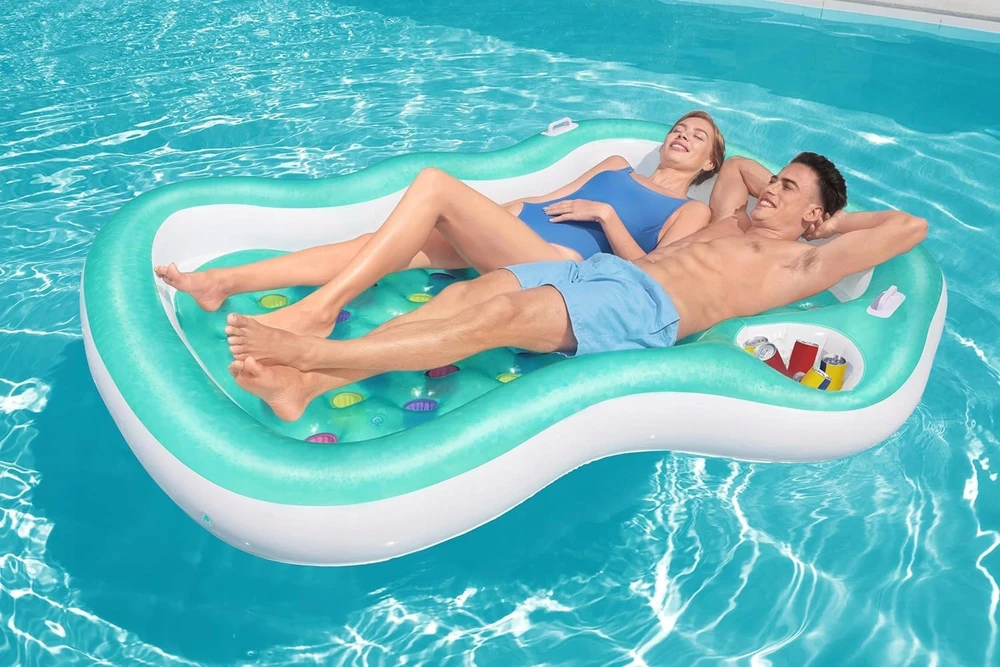 Bestway Dvigulis pripučiamas gultas 216x178cm