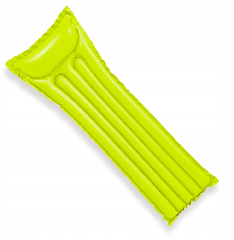 Pripučiamas plaukimo čiužinys 183x69 cm - žalias 59703 INTEX