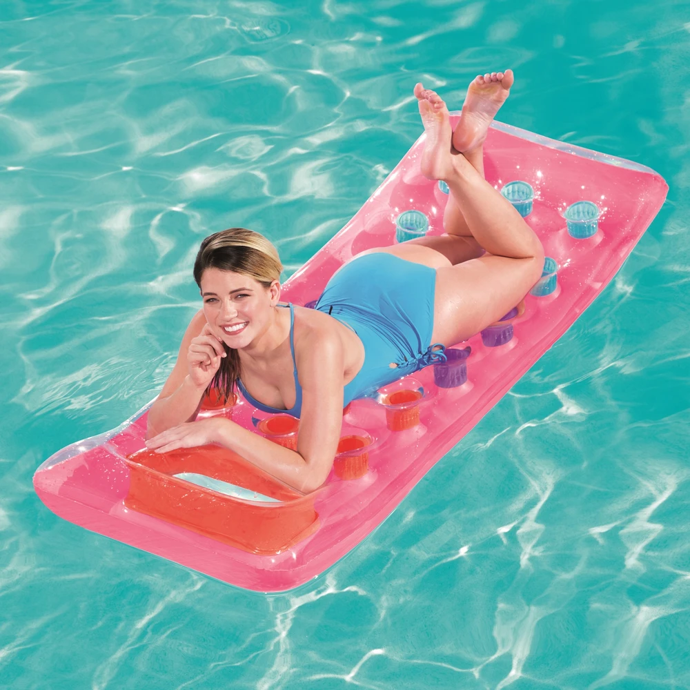 Pripučiamas plaukimo čiužinys, Pontoon 181x77cm, 90kg, Bestway