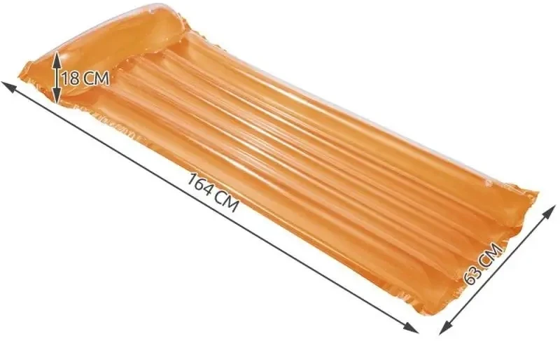 Pripučiamas plaustas Bestway 183x76 cm, įvairių spalvų