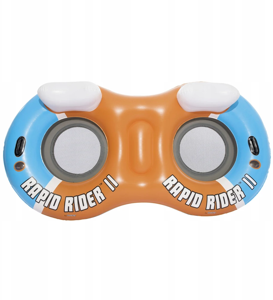 Pripučiamas plaustas Bestway Hydro-Force Rapid Rider II, 251x132 cm, oranžinis