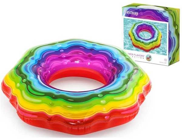 Bestway 36163 plūduriuojantis gaminys baseinui / paplūdimiui Multi spalvos Plaukimo žiedas Raštas PVC