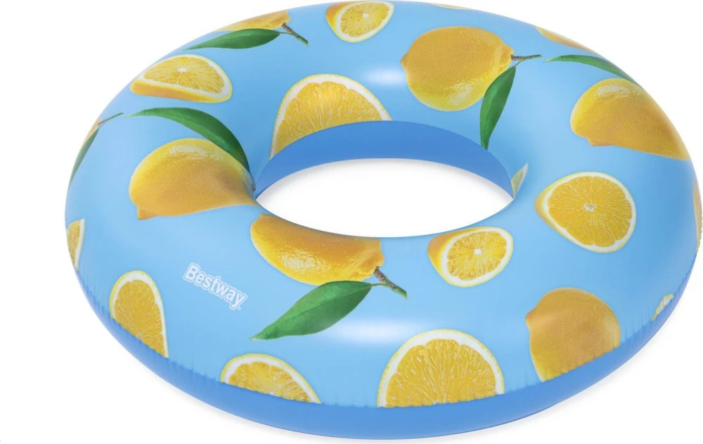 BESTWAY plaukimo ratas Scentsational Lemon, diametras 1.19m, 36229