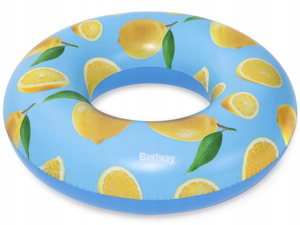 BESTWAY plaukimo ratas Scentsational Lemon, diametras 1.19m, 36229