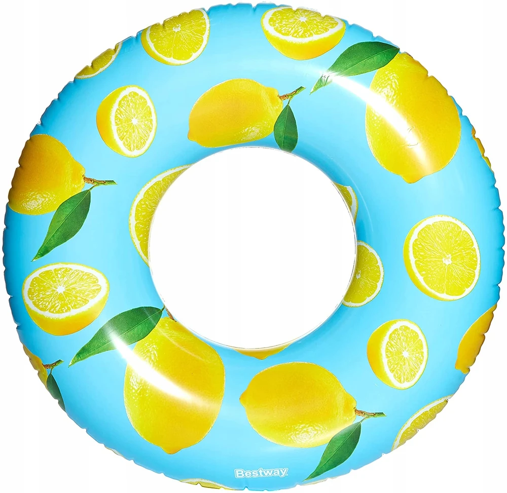 BESTWAY plaukimo ratas Scentsational Lemon, diametras 1.19m, 36229