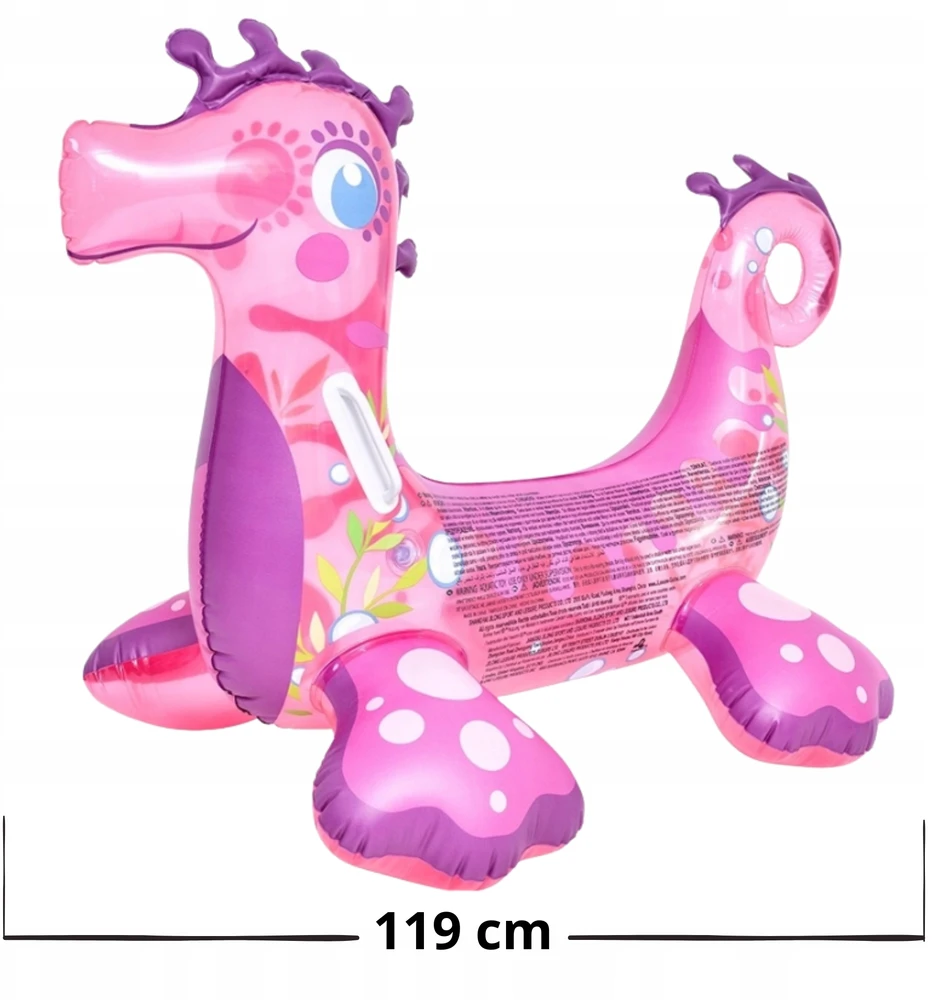 Pripučiamas Sea Horse didelis pripučiamas žaislas 119cm JILONG