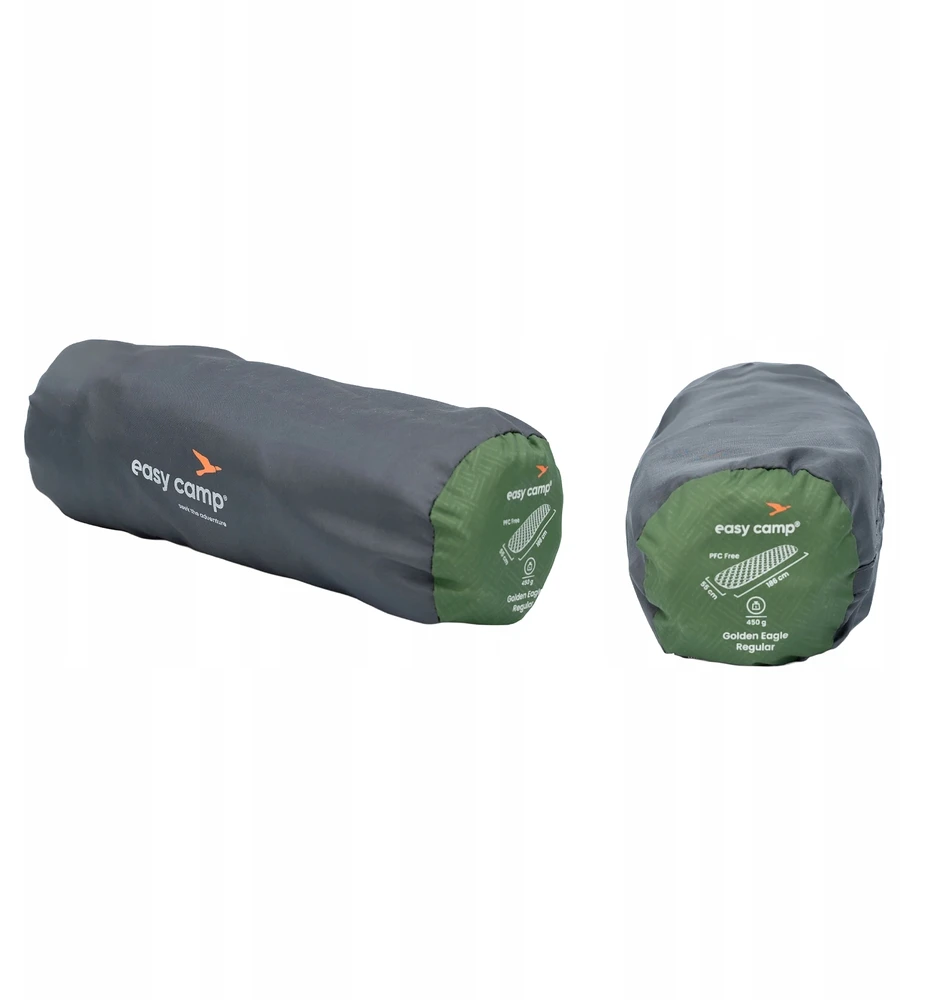Pripučiamas turistinis kilimėlis Easy Camp Golden Eagle Regular, 186x55x5.5 cm