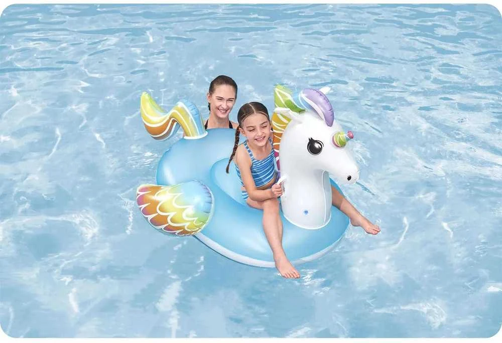 BESTWAY pripučiamas vienaragis Fantasy 1.50m x 1.17m, 41114