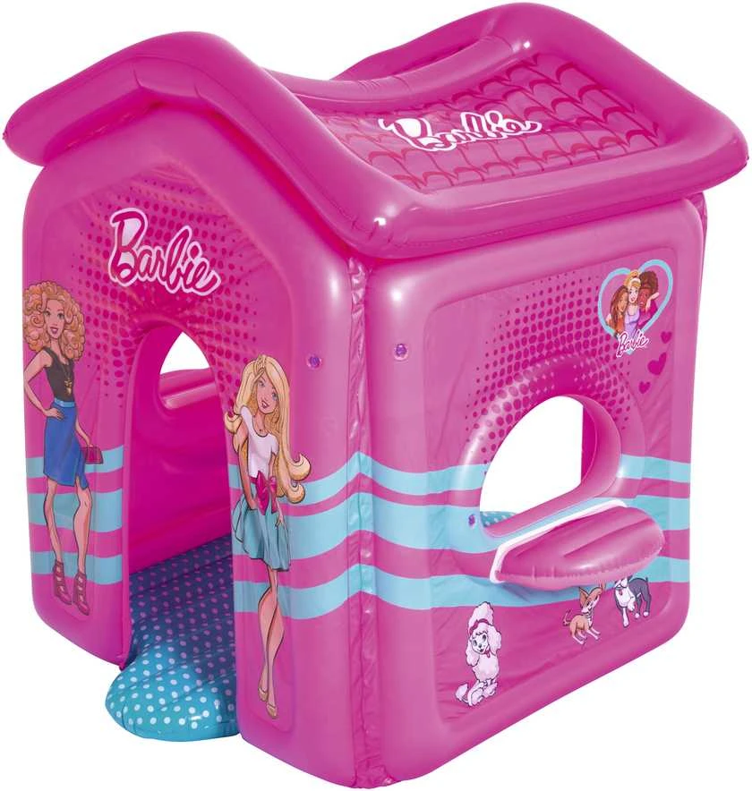 Pripučiamas žaidimų namelis Barbie Bestway 150x135x142cm