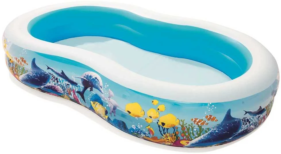Bestway pripučiamas baseinas Koralinis rifas 262x157x46cm (54118)