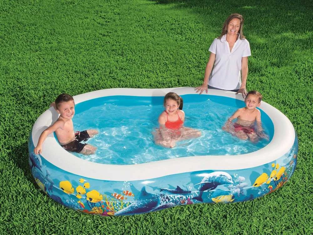 Bestway pripučiamas baseinas Koralinis rifas 262x157x46cm (54118)