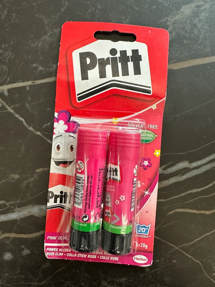 PRITT Klej w sztyfcie Rožinis 2x20g rožinė