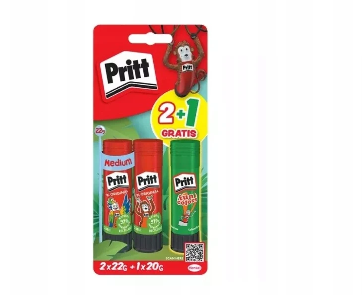 Pritt KLIJŲ RINKINYS 2+1 NEMOKAMAS 4015000436250