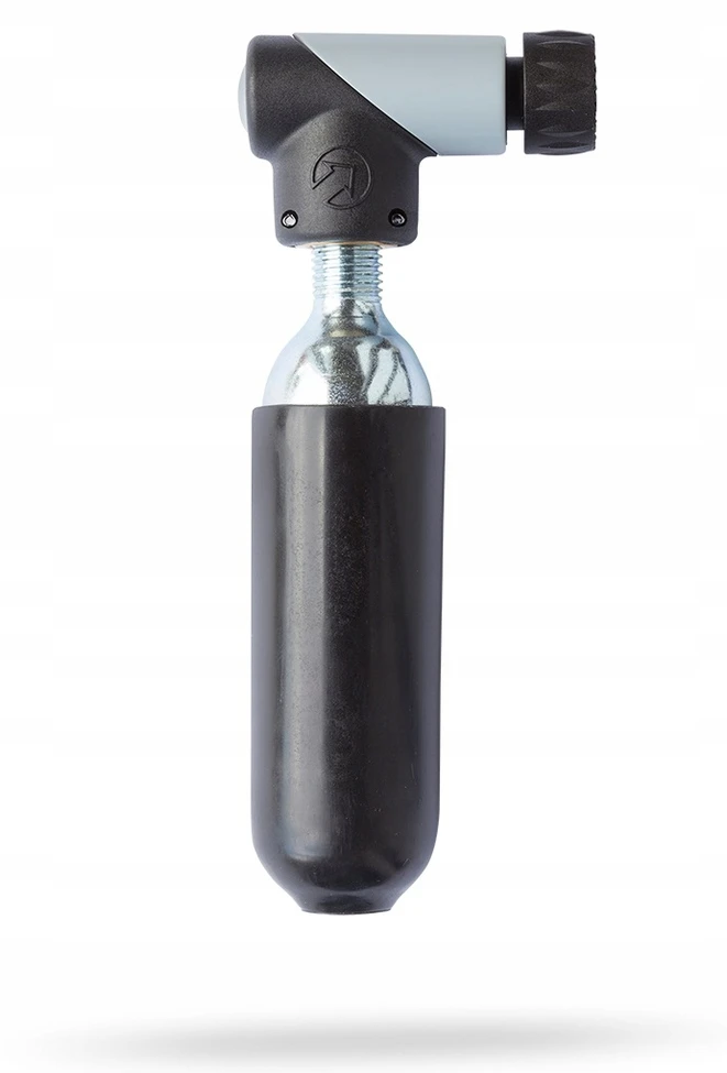 Pompa PRO Micro CO2 Inflator, sidabrinė/juoda