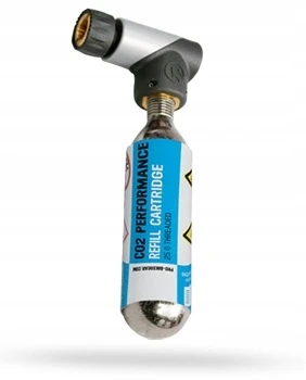 Pompa PRO Micro CO2 Inflator, sidabrinė/juoda