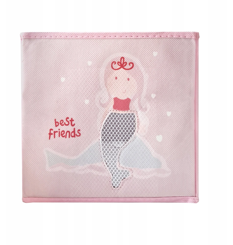 Product Placement PUDEŁKO NA ZABAWKI TEKSTYLNY ORGANIZER POJEMNIK Z MATERIAŁU 20x20x20 CM