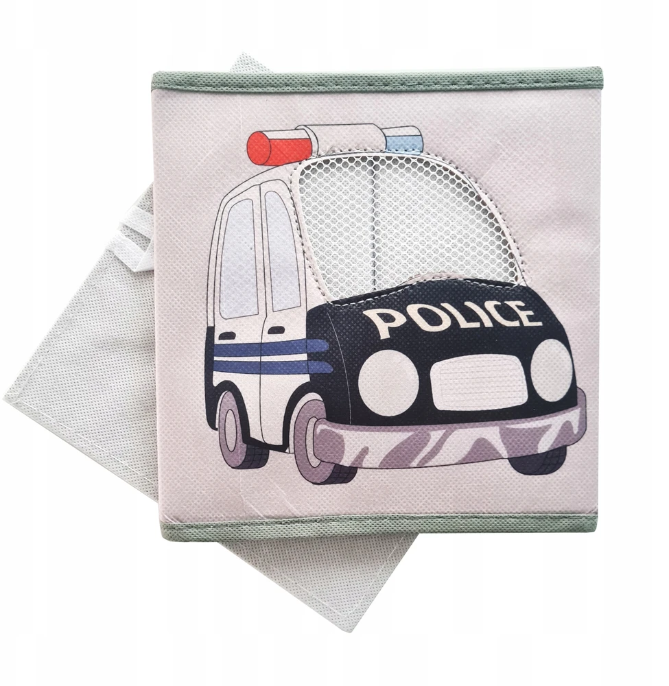 Product Placement PUDEŁKO NA ZABAWKI TEKSTYLNY ORGANIZER POJEMNIK Z MATERIAŁU 20x20x20 CM