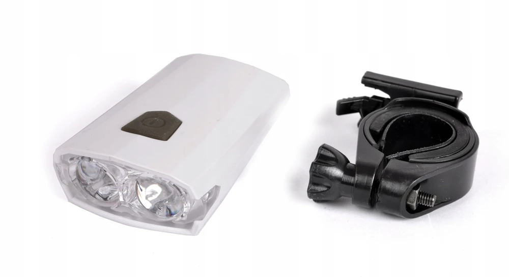 Profex Dvigubas LED dviračio priekinis žibintas su USB įkrovimu