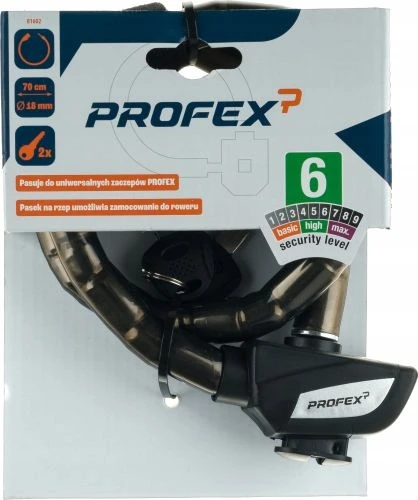 Profex Sustiprinta spyna 70cm x 18mm