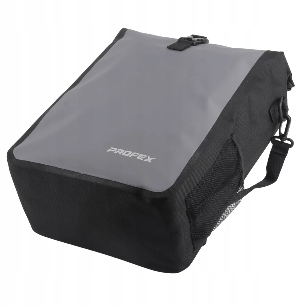 Profex WATERPROOF Bicycle Pannier 15L SIDE Dviračio Krepšys Pilka