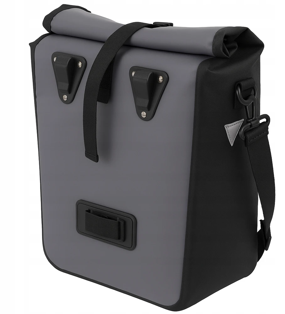 Profex WATERPROOF Bicycle Pannier 15L SIDE Dviračio Krepšys Pilka
