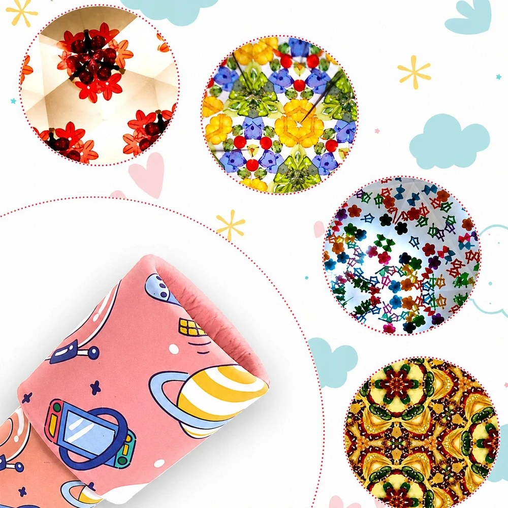 Profi Id KALEIDOSKOPO STUburas VAIKAMS SPALVOTO STIKLO DOVANA VAIKŲ DIENAI V2