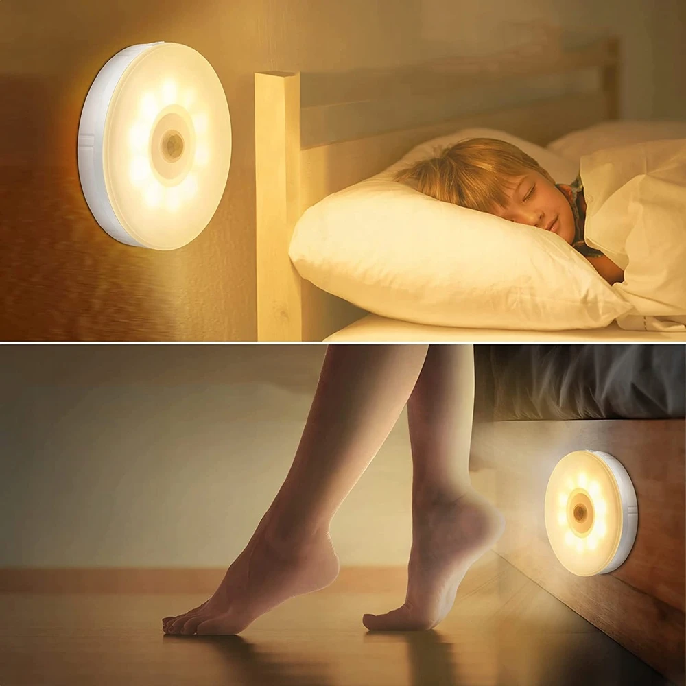 Profi Id LED lempa SU DUSK JUDESIO JUTIKUMU NAKTINIS ĮKRAUJAMAS + MAGNETAS