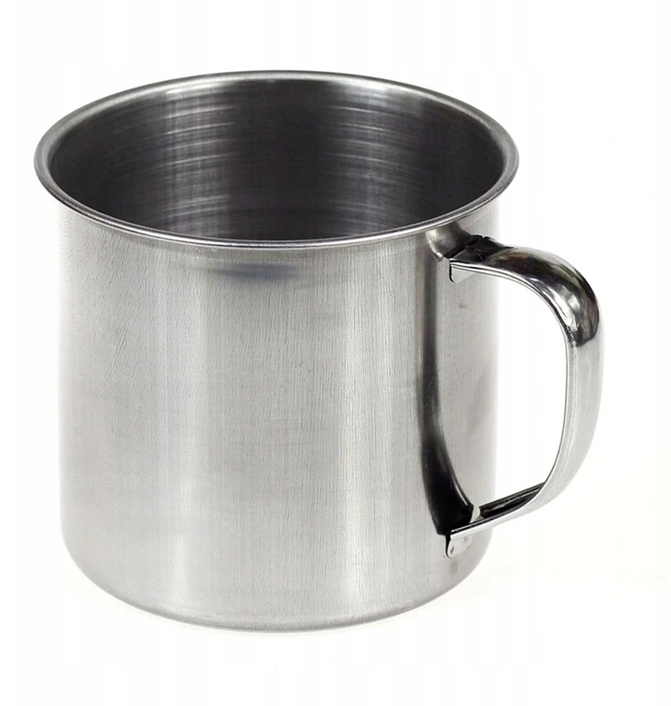 Profi Id TOURIST PLIENINIS PUODAS NERŪDIJANČIO NERŪDijančiojo NERŪDijančiojo puodo kempingo SURVIVAL BUSHCRAFT 450ml