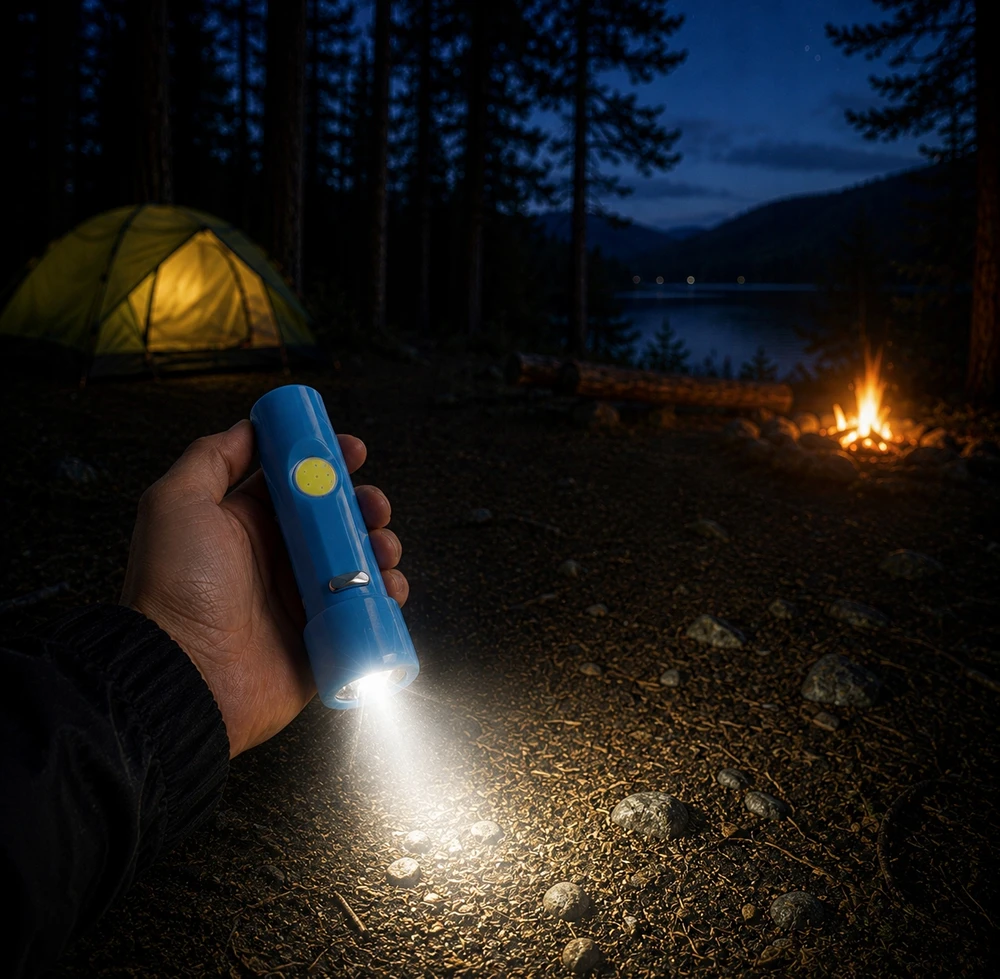 Profi Id USB KRAUNAMAS KIŠENĖS LED TOURING BLYBĖS ŠONINĖS SKYDELĖS 4 REŽIMAI V13