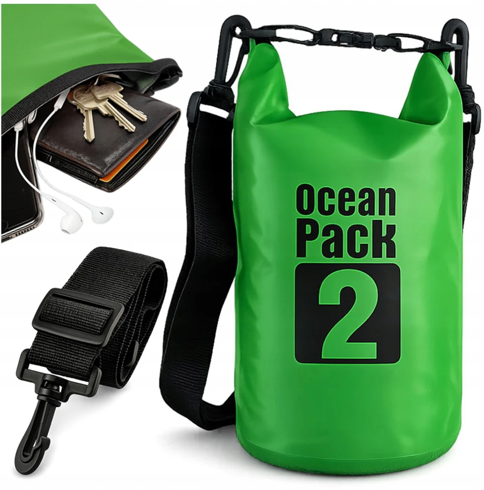 Profi Id WATERPROOF TOURING BAG WATERPROOF STRONG KAYAK BACKPACK BAG 2L