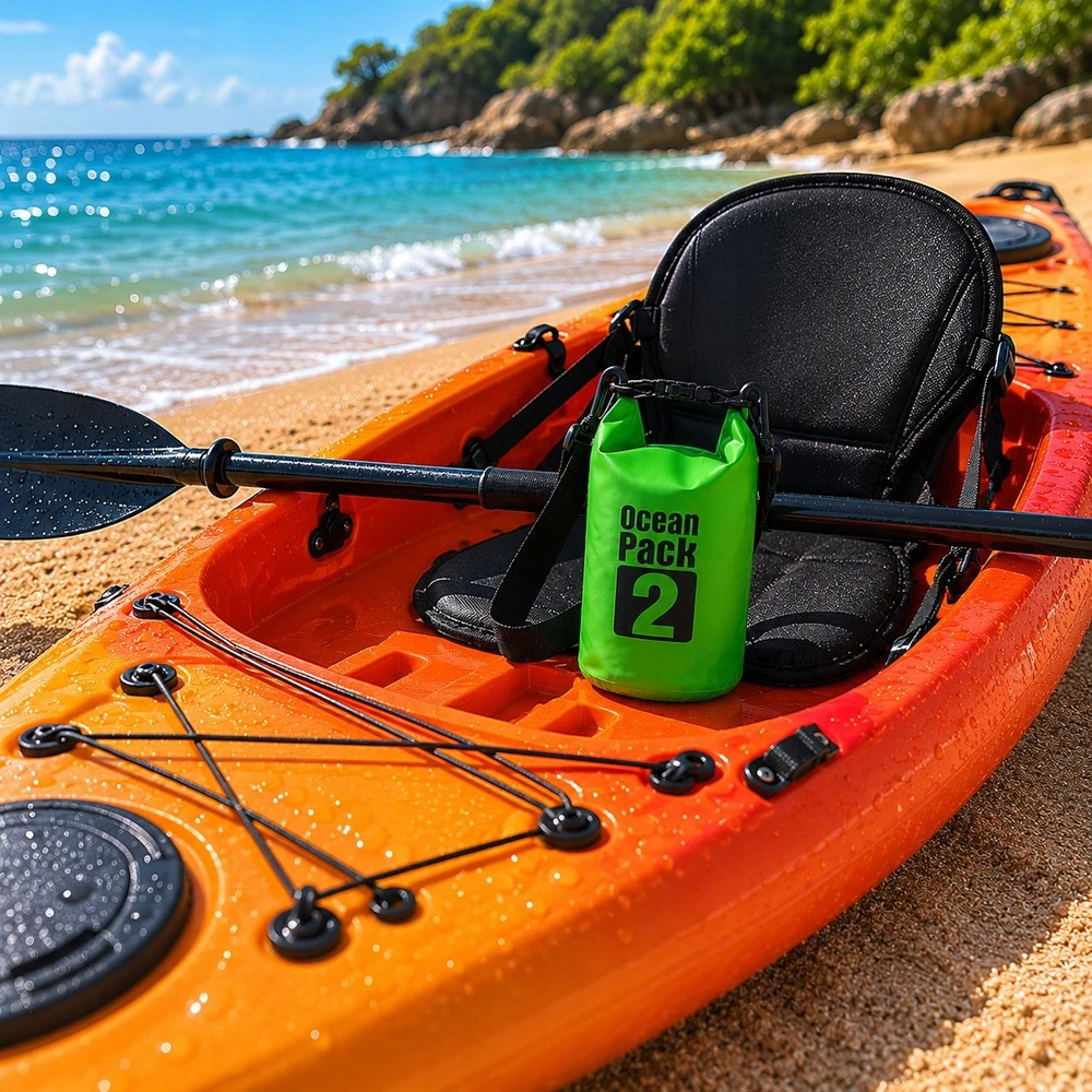 Profi Id WATERPROOF TOURING BAG WATERPROOF STRONG KAYAK BACKPACK BAG 2L