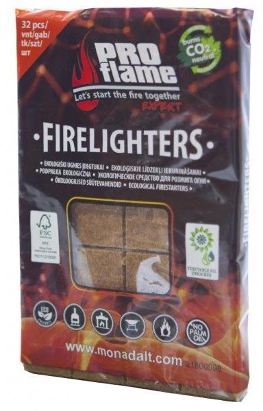 Proflame Expert Uždegiklis Pro Flame Expert Firelighters, 50 vnt.