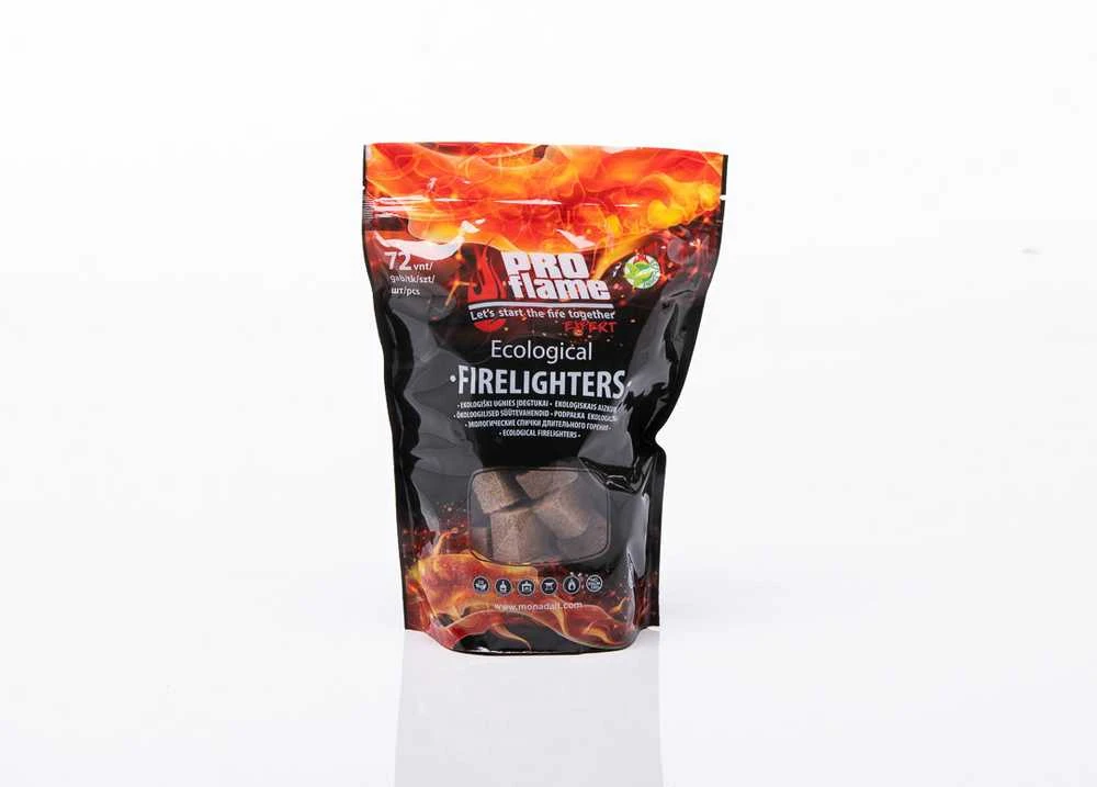 Fire Up PROflame EXPERT Ekologiški ugnies įdegtukai 72 vnt.(P.)