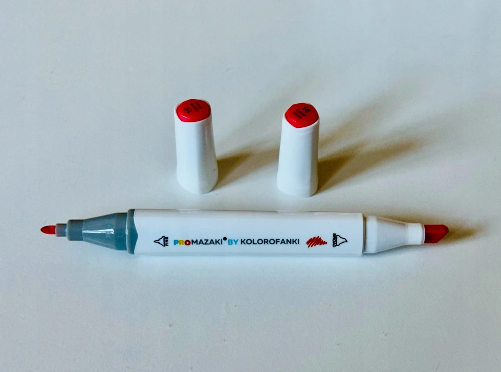 Promazaki by Kolorofanki. Flamastry komplektas 40 vnt w limitowanym pudełku.