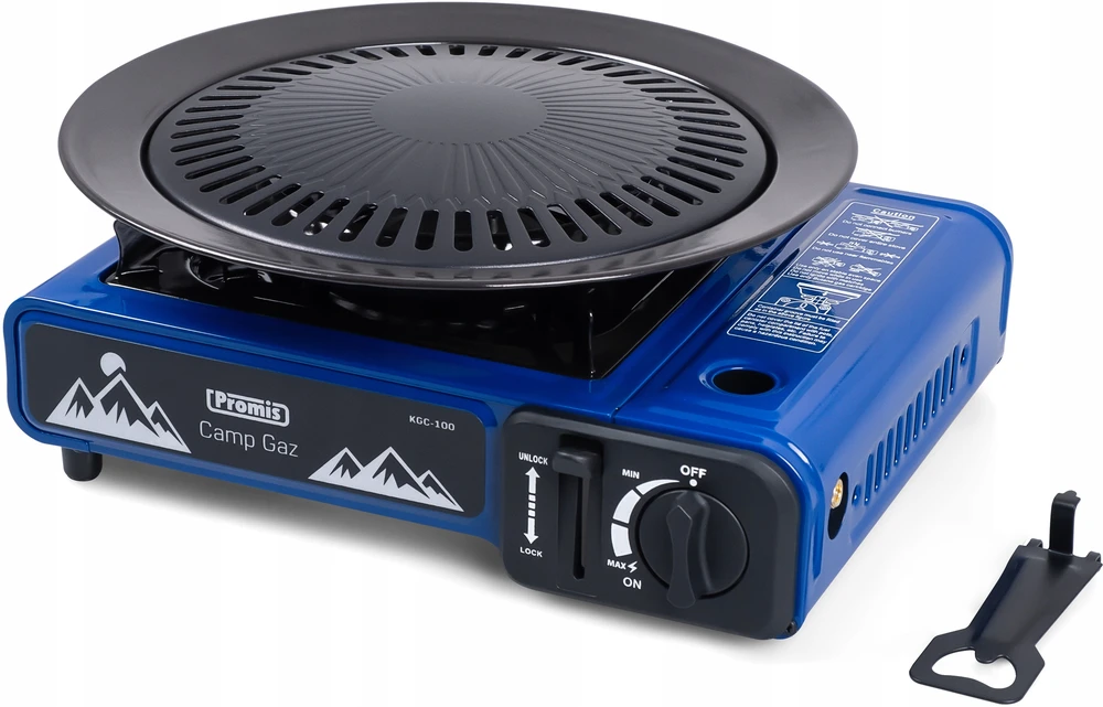 Promis CAMPGAZ TOURIST DUJINĖ VIRŠYS kasetėms CARTRIDGE + GRILL komplektas
