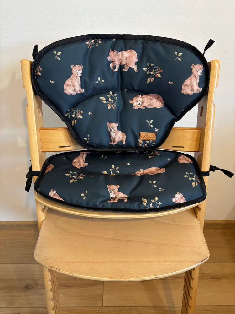 PROMOTION pagalvėlės įdėklas Timba Safety 1st Bebe Confort meškiukų grafitas