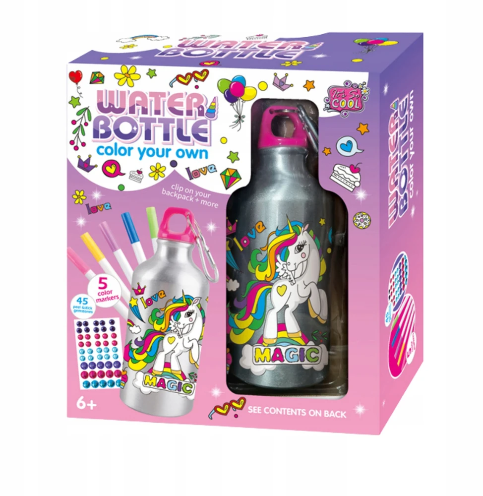 Pronice Butelis dekoravimui tapybai UNICORN UNICORN Markers Deimantai DIY