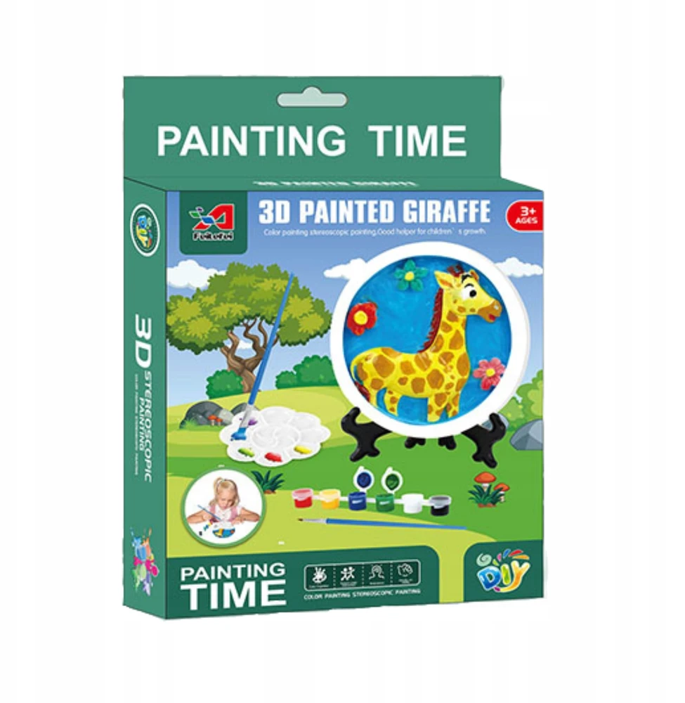 Pronice Creative Giraffe Painting Set LITTLE ARTIST ARTISTIC PAINT SET