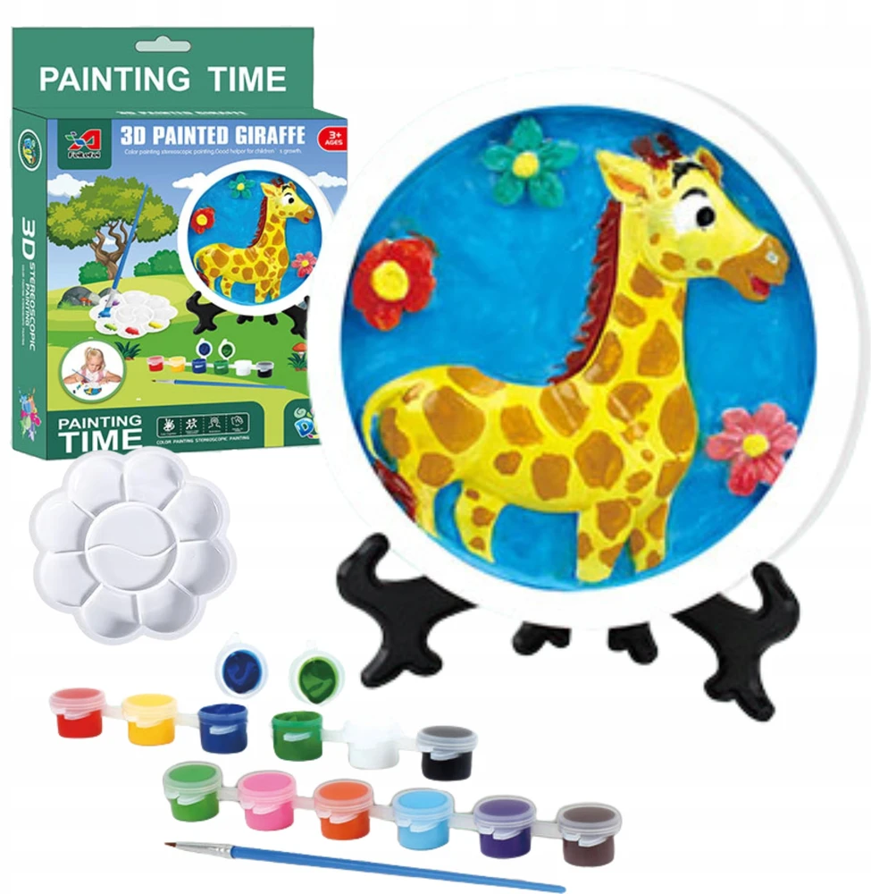 Pronice Creative Giraffe Painting Set LITTLE ARTIST ARTISTIC PAINT SET