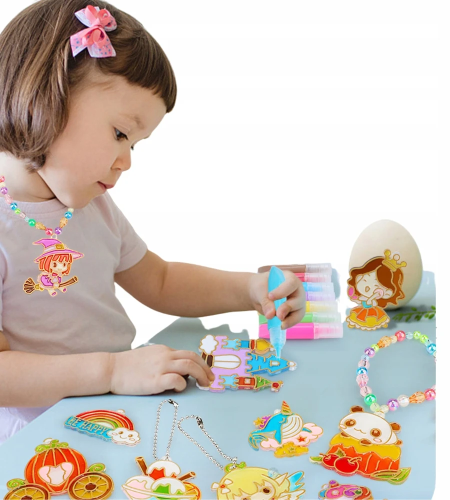 Pronice Kreatyvinis dailininkų rinkinys su šablonais ir ornamentais mokymuisi