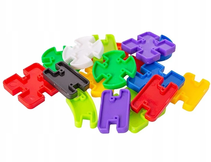 Pronice KŪRYBINGI 3D KONSTRUKCINIAI KLUOKLIAI VAIKAMS LITTLE GENIUS DIY SET 300 EL